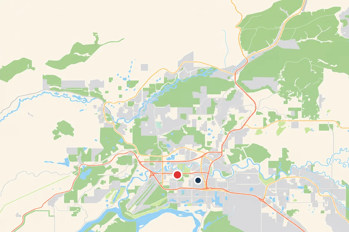 Route map